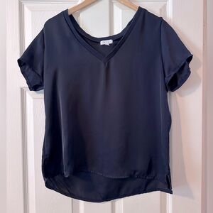 S’edge navy blue v neck